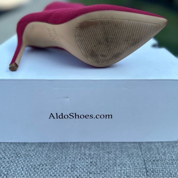 ALDO | Raspberry Sock Bootie - Picture 6 of 7